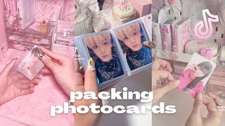 Packing Photocard Compilation (TikTok)