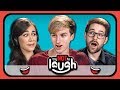 YouTubers React to Try to Watch This Without Laughing or Grinning #17