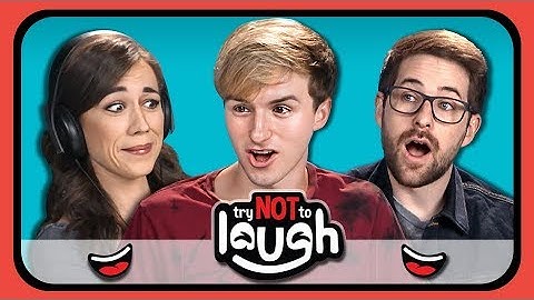 YouTubers React to Try to Watch This Without Laughing or Grinning #17