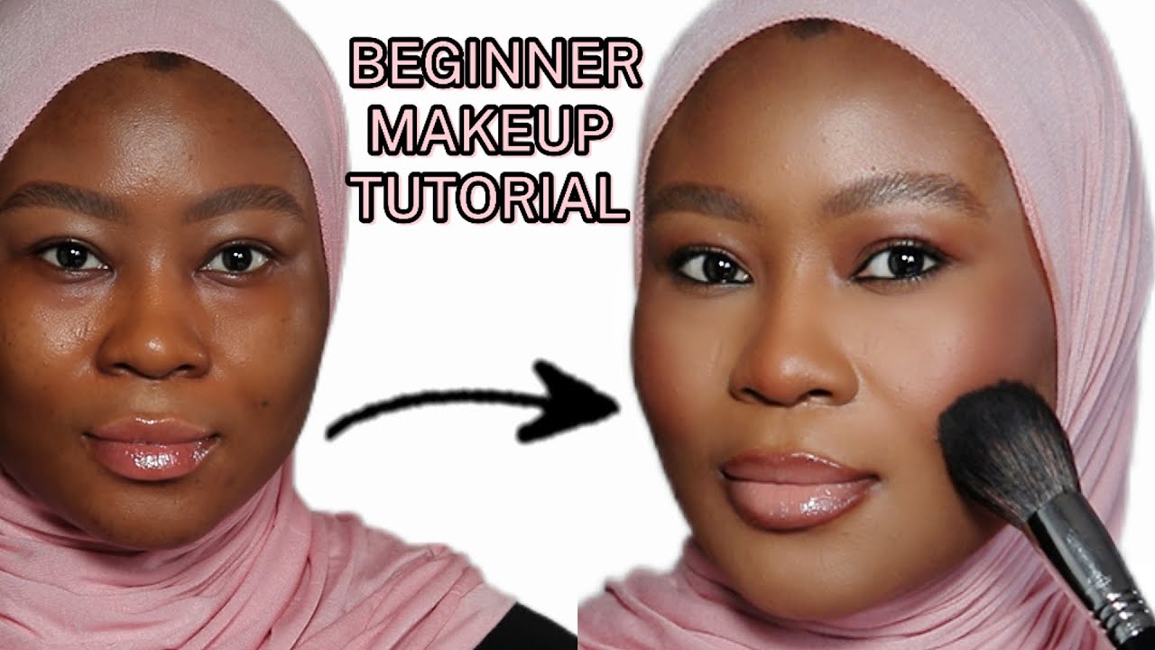 Step-by-Step Beginner Makeup Tutorial | Easy, Flawless Soft Glam for ...