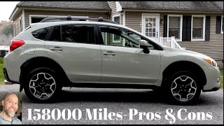 I bought a 2013 Subaru Crosstrek w 158k Miles Pros & Cons