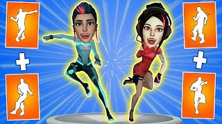 What happens if mix two Fortnite dances in one #7. Electro Swing dance + Smooth Moves emote.