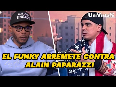 El Funky arremete contra Alain Paparazzi en El Show de Carlucho