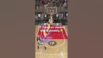 NBA 2K23 athletic center build w/ slashing takeover. #nba2k23 #nba #basketball #2k #therec