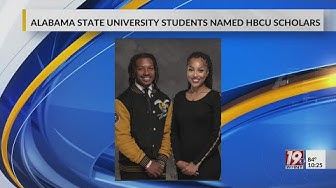 Alabama State University Students Named HBCU Scholars | August 28, 2024 | News 19 at 10 p.m. thumbnail
