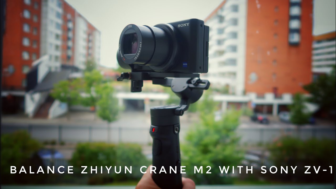 SONY zv1＋zhiyun crane m2