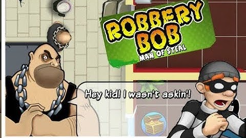Robbery Bob Man Of Steel  Chapter-2 Challenge Nob Android/ios Walkthrough.