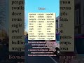 птицы #английский язык #английские слова #английский онлайн #englishlearning #английский