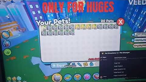 OMG! Pet Simulator X visual script huge to titanic work on 2023,😱