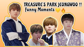 TREASURE'S PARK JEONGWOO Funny & Chaotic moments [ ENG SUB ]