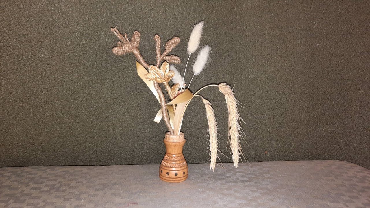 Соломоплетіння,  джутоплетіння.  Виготовлення квітів своїми руками