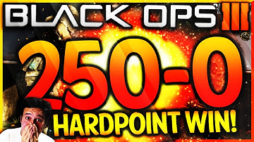 BLACK OPS 3 - FLAWLESS 250-0 HARDPOINT WIN! THE MOST FUN TEAM CHALLENGE?!