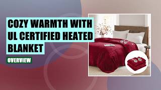 Washable Heated Blanket Twin Size Review – UL-Certified & Super Soft! screenshot 4