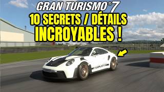 GRAN TURISMO 7 : 10 SECRETS &amp; DÉTAILS COMPLÉTEMENT FOU QUE VOUS NE CONNAISSEZ PAS !