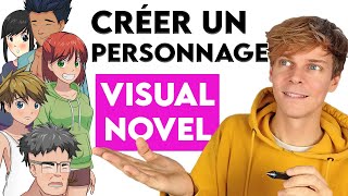 Créer un personnage de Visual Novel