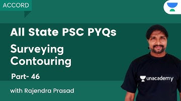 All State PSC PYQs | Surveying | Contouring | Rajendra Prasad | GATE 2023