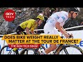 How Much Does Bike Weight Matter On The Climbs Of The Tour de France? | GCN Tech Show 143