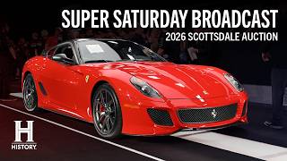 HISTORY Super Saturday Broadcast Replay // Barrett-Jackson 2026 Scottsdale Auction // Sat, Jan 24 screenshot 3