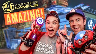 Avengers Campus was AMAZING! Merch, Food, & Ride Review!