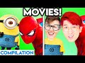 MOVIES WITH ZERO BUDGET! (Spiderman, Guardians of the Galaxy, Monsters Inc, Incredibles, Spongebob)