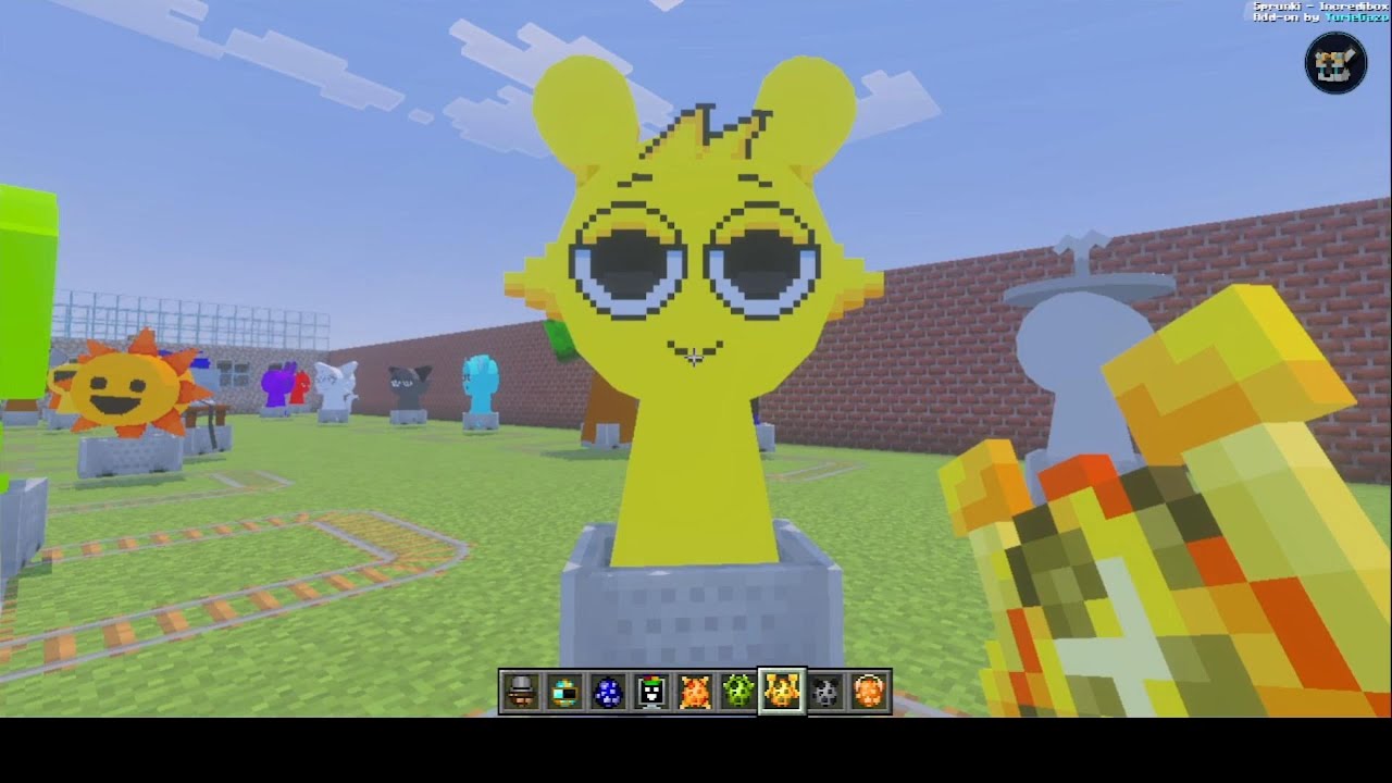 Sprunki Chaos Experiment in Minecraft Bedrock – Extreme Test, Transformations & TNT Explosion