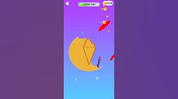 LEVEL 241 - Squid Game Dalgona Candy Cookie Challenge - Don’t Break It! 🔪🟠