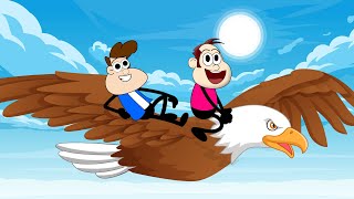 What if Eagles became our Best Friends? + more videos | #aumsum #kids #children #education #whatif