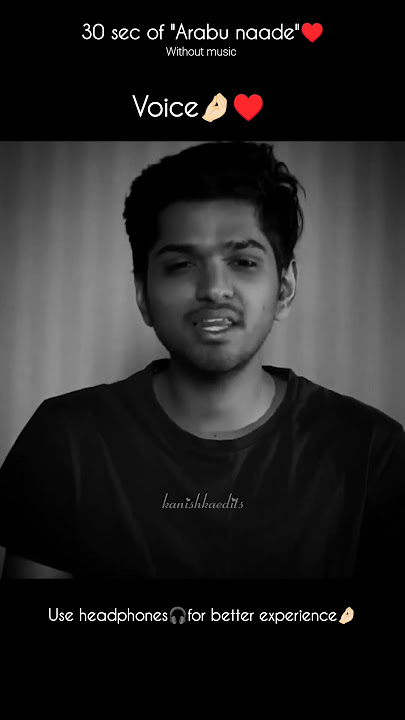 Arabu naade ft Harsha Vardhan ♥️ voicee 🥹🤌🏻| #trending #harshavardhan #yuvanbgm |