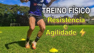 Melhore sua Resistência e Agilidade | Treino Físico para Jogador de Futebol