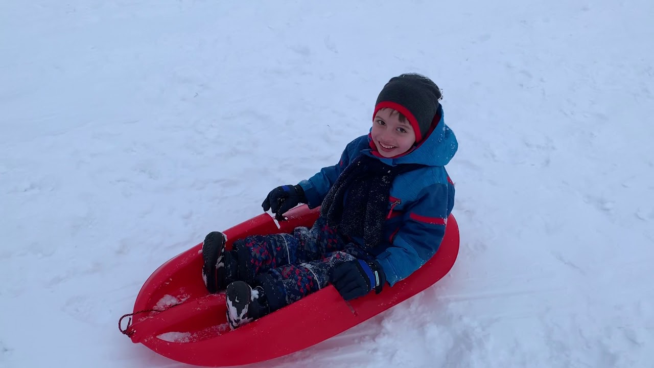 Toboggan fun at Bronte Meadows Park 02-Mar-2019