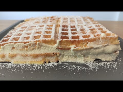 Video: Wafel Cheesecake Met Mascarpone