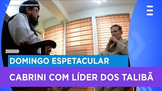 Cabrini entrevista líder dos Talibã e mostra a luta das mulheres pelos direitos no Afeganistão