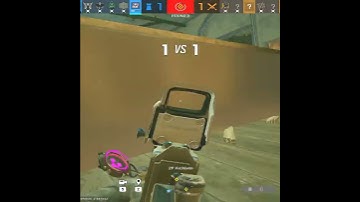 INSANE 1v3 CLUTCH in R6 Ranked