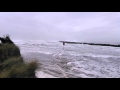 Sneaker wave south of Coos Bay: Caught on camera