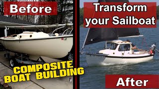 How to Add a Pilothouse to your Sailboat | Compac 16 | Sailboat Restoration