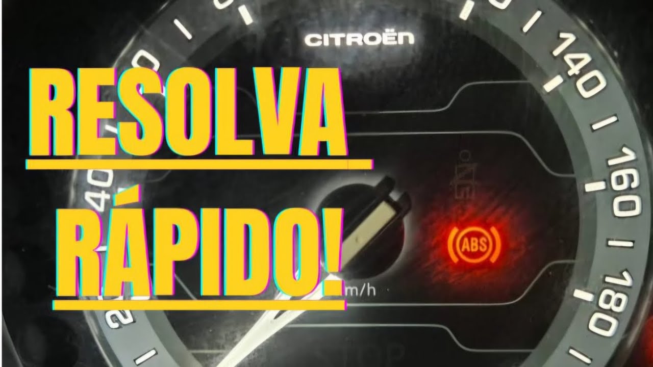 COMO APAGAR LUZ DO ABS, na prática e bem rápido. - YouTube