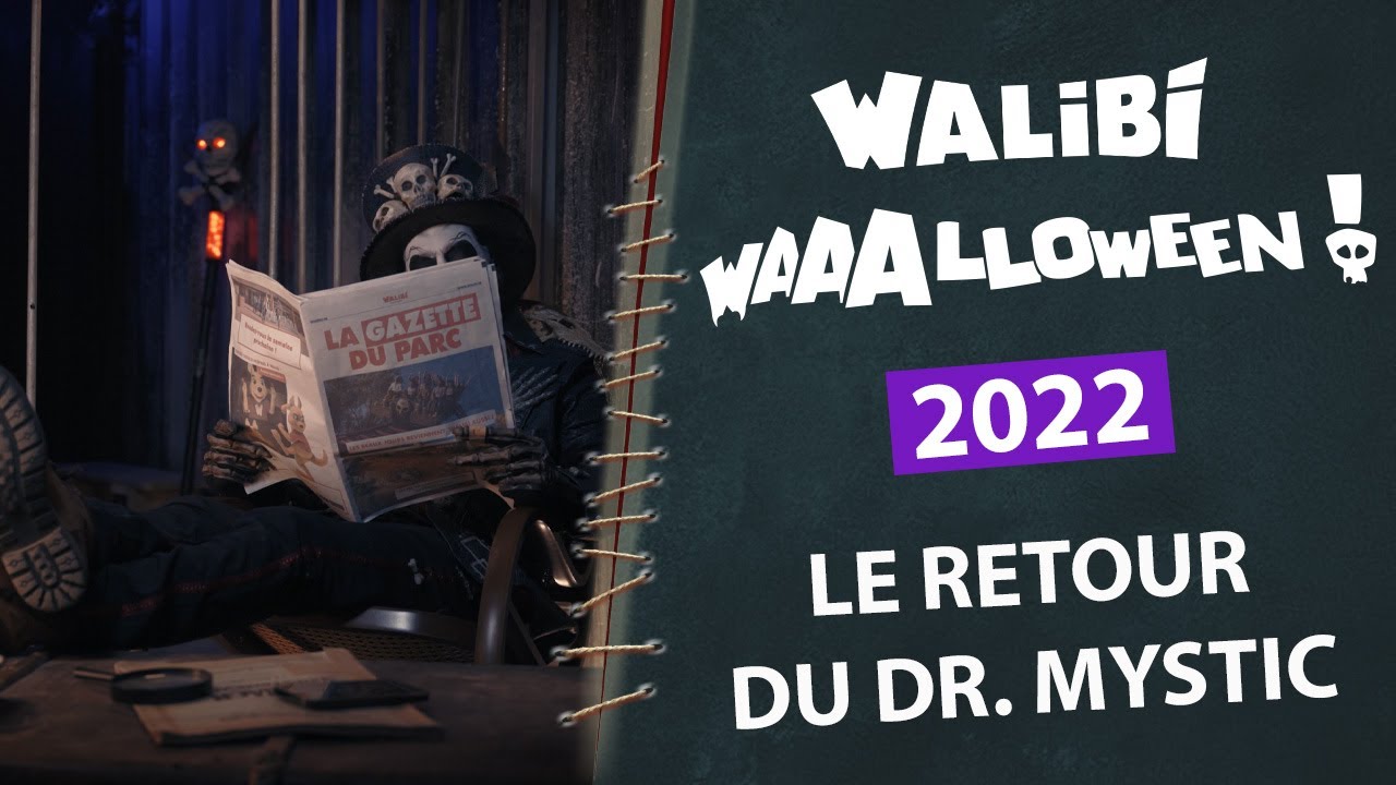 🟣 Dr. Mystic de retour pour WAAAlloween | Halloween à Walibi
