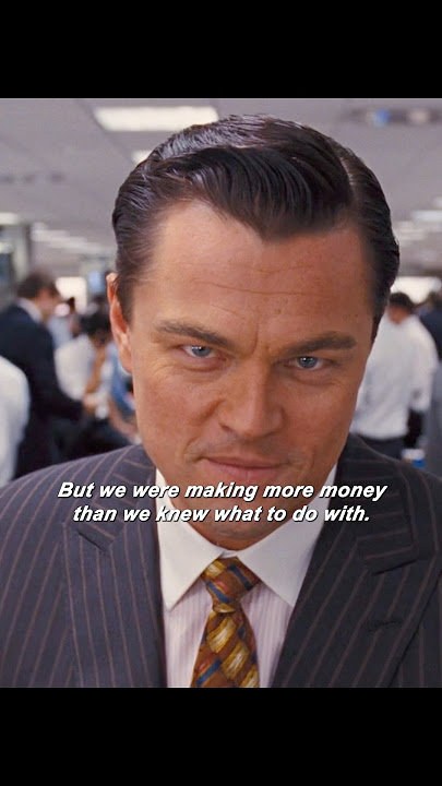 Jordan taught his team how to earn the first pot of gold🙏🏻 #thewolfofwallstreet #leonardodicaprio