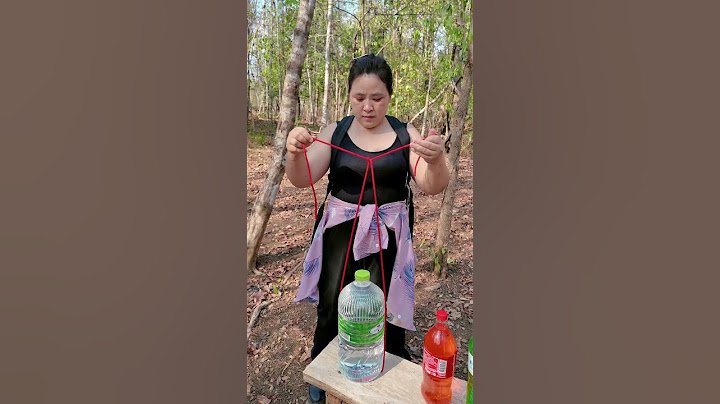 Genius Rope Hack to Carry Any Bottle#survivalskills#camping #diy  #outdoors