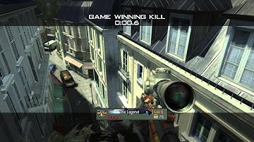 MW3 Out Of Map Trickshot