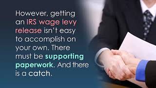 Can the IRS Levy Wages  - Tax Help in Dallas