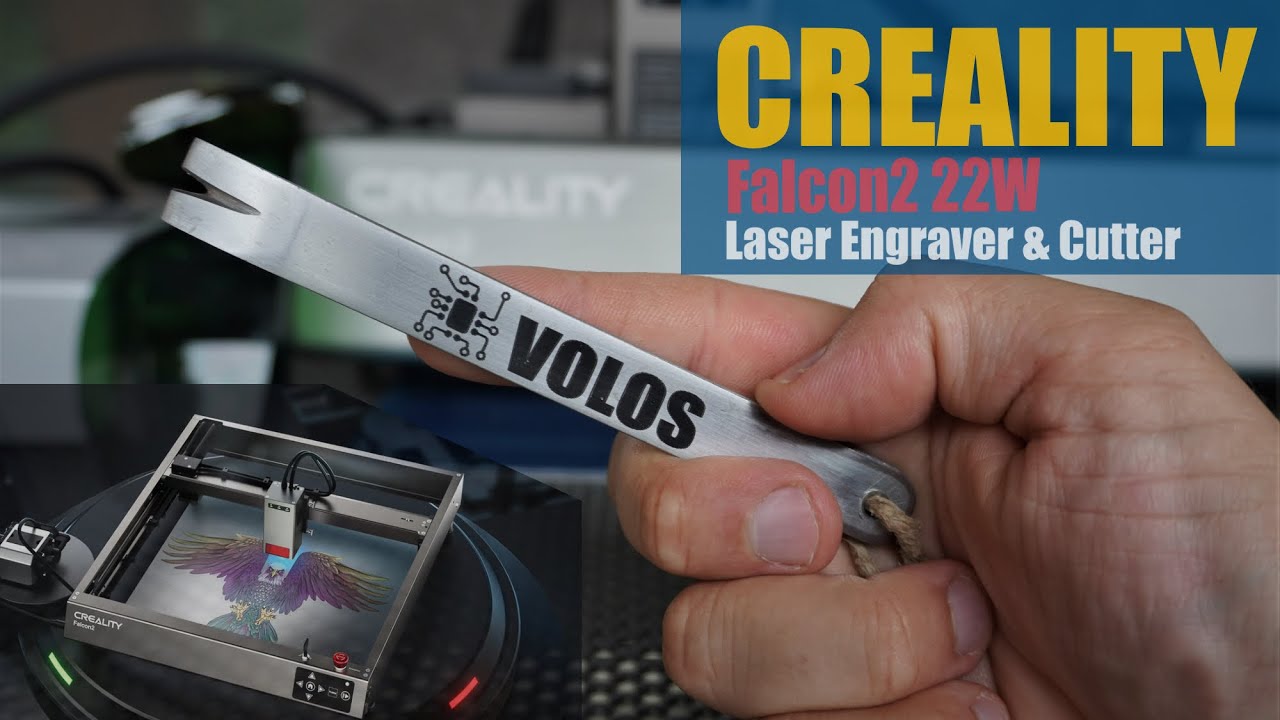 Creality Falcon 2 22W laser engraver: review, testing and compare