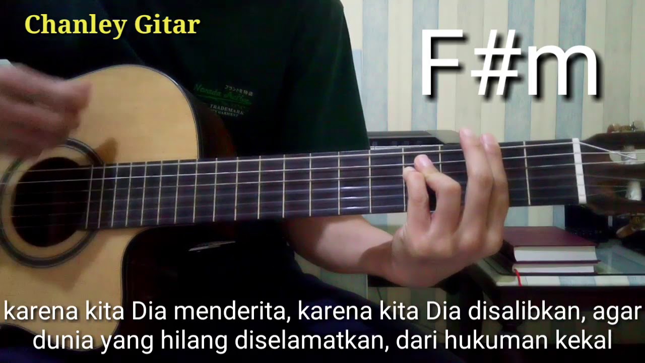 Belajar Gitar Waktu Kecil Kita Merindukan Natal Youtube