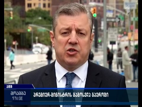 გაერო-ში პრემიერის გამოსვლა შეაფასეს საგარეო საქმეთა მინისტრმა და საქართველოს ელჩმა აშშ-ში