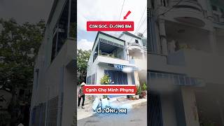 Cạnh chợ Minh Phụng. Gần chợ Bình Tây Q6. Căn góc đường 8m. Chủ gấp bán. Lh:0765.2222.41