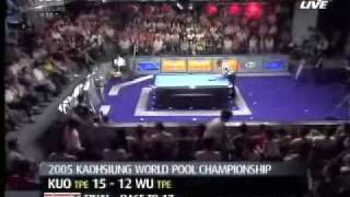 9 Ball World Pool Championships 2005   Kuo Po Cheng vs Wu Chia Ching Part5