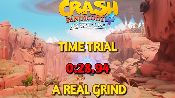 (FWR) Crash 4: A Real Grind In 0:28.94 (PS4 Standard)