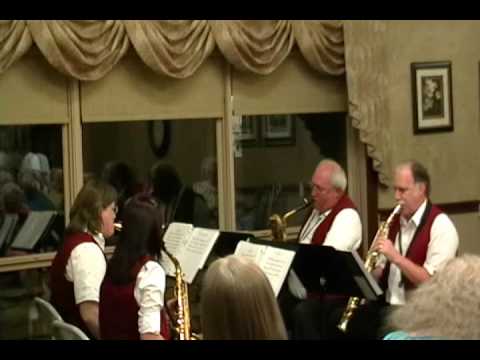 Looney Toons by Yakety Sax Quartet 10 14 09 in Merriam, Kansas