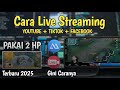 Cara Live Streaming Di YouTube Android Sambil Main Game || Cara Live Streaming Game 