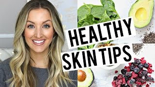 HEALTHY SKIN DIET TIPS | What To Eat + What To Avoid!